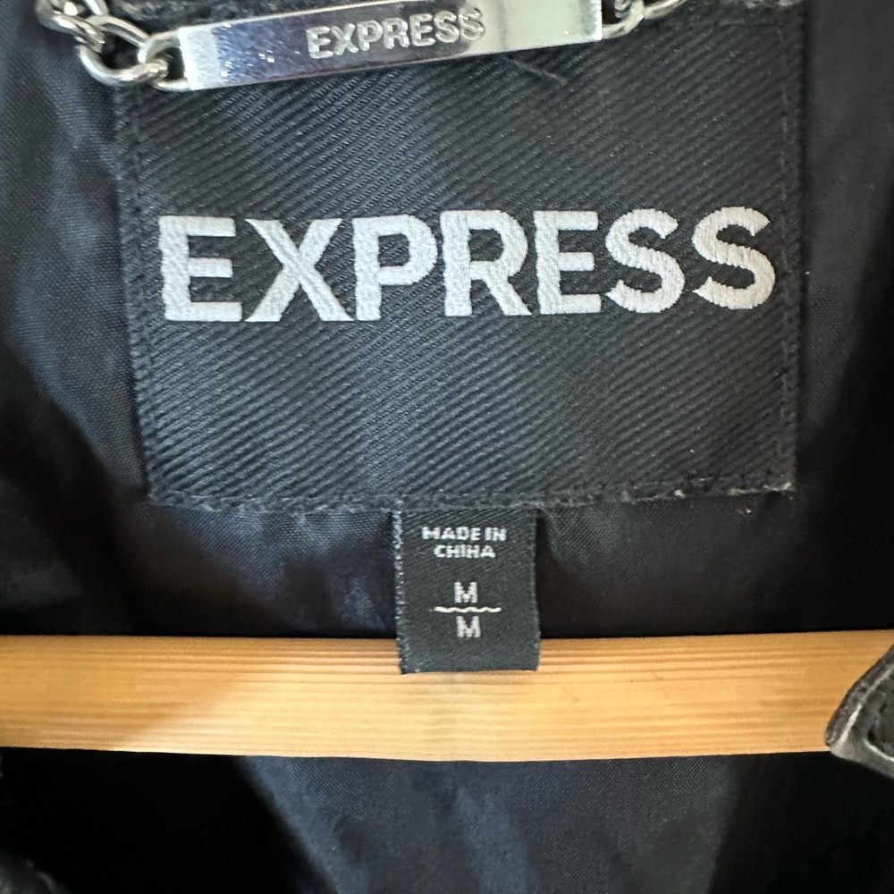 Express Moto Jacket Vest View 3